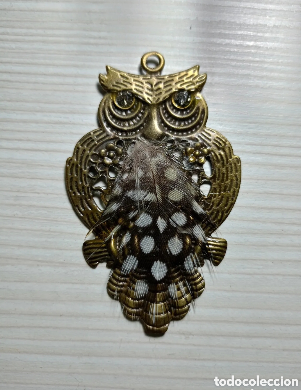 Schmuck: Gracioso colgante B&uacute;ho vintage