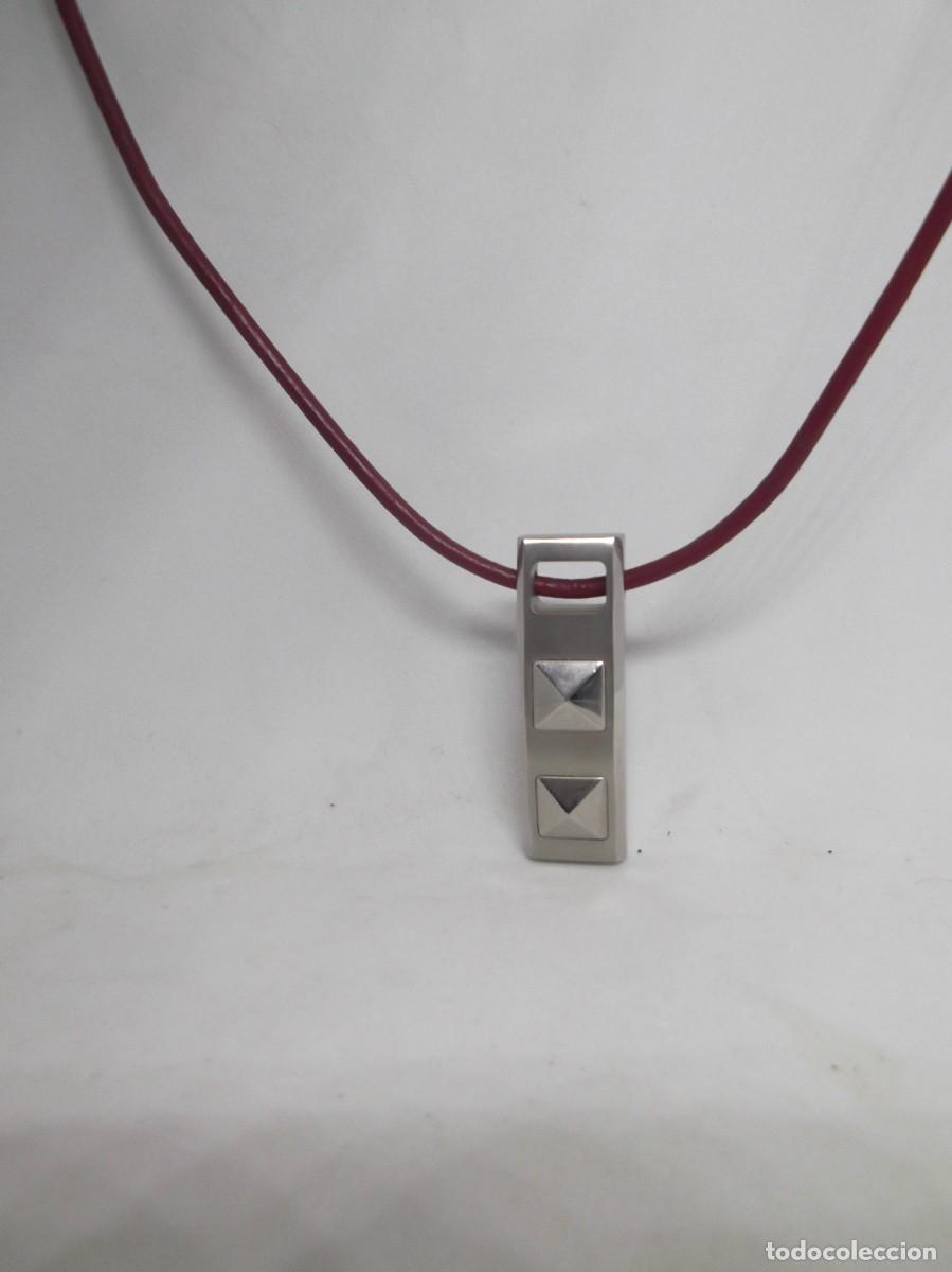 Jewelry: Collar de Viceroy de acero.Vintage