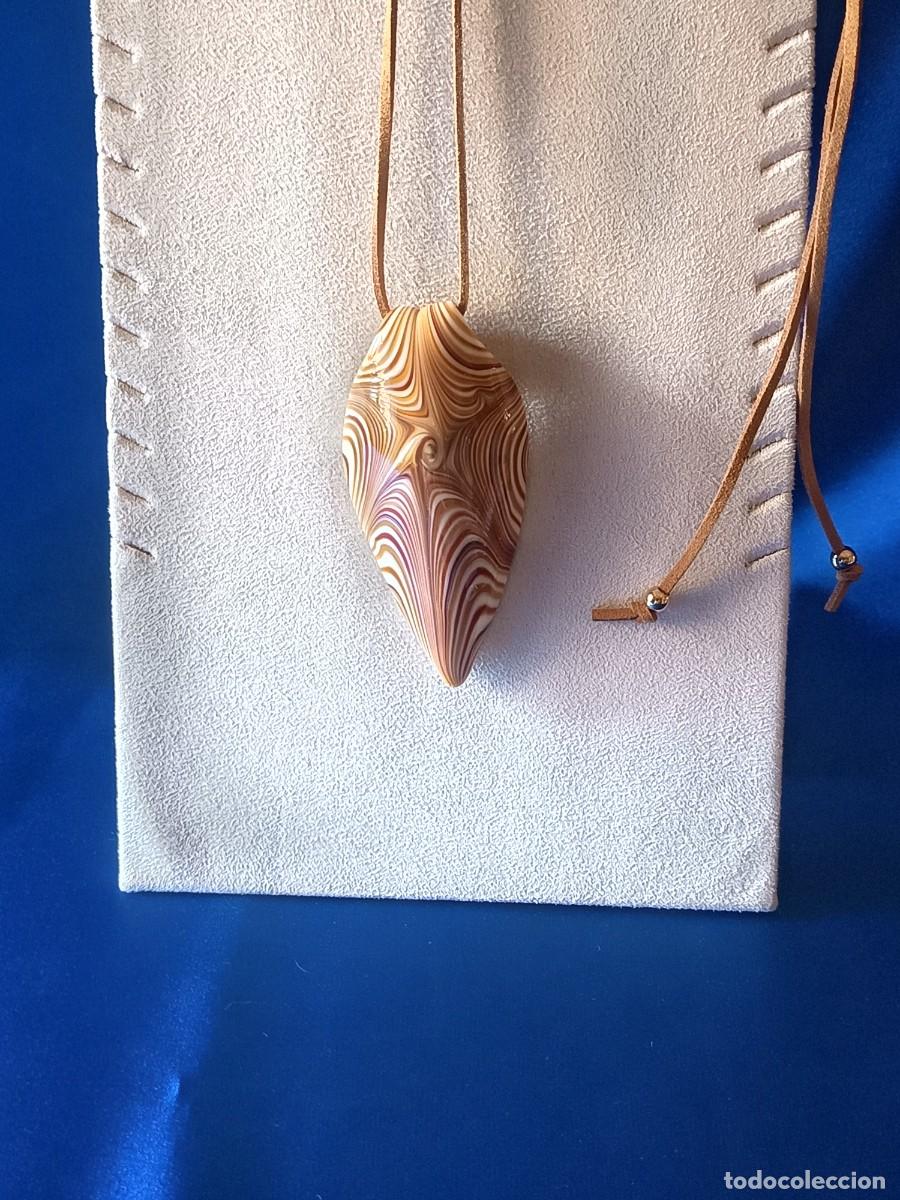 Joyeria: PRECIOSO COLGANTE DE CRISTAL DE MURANO