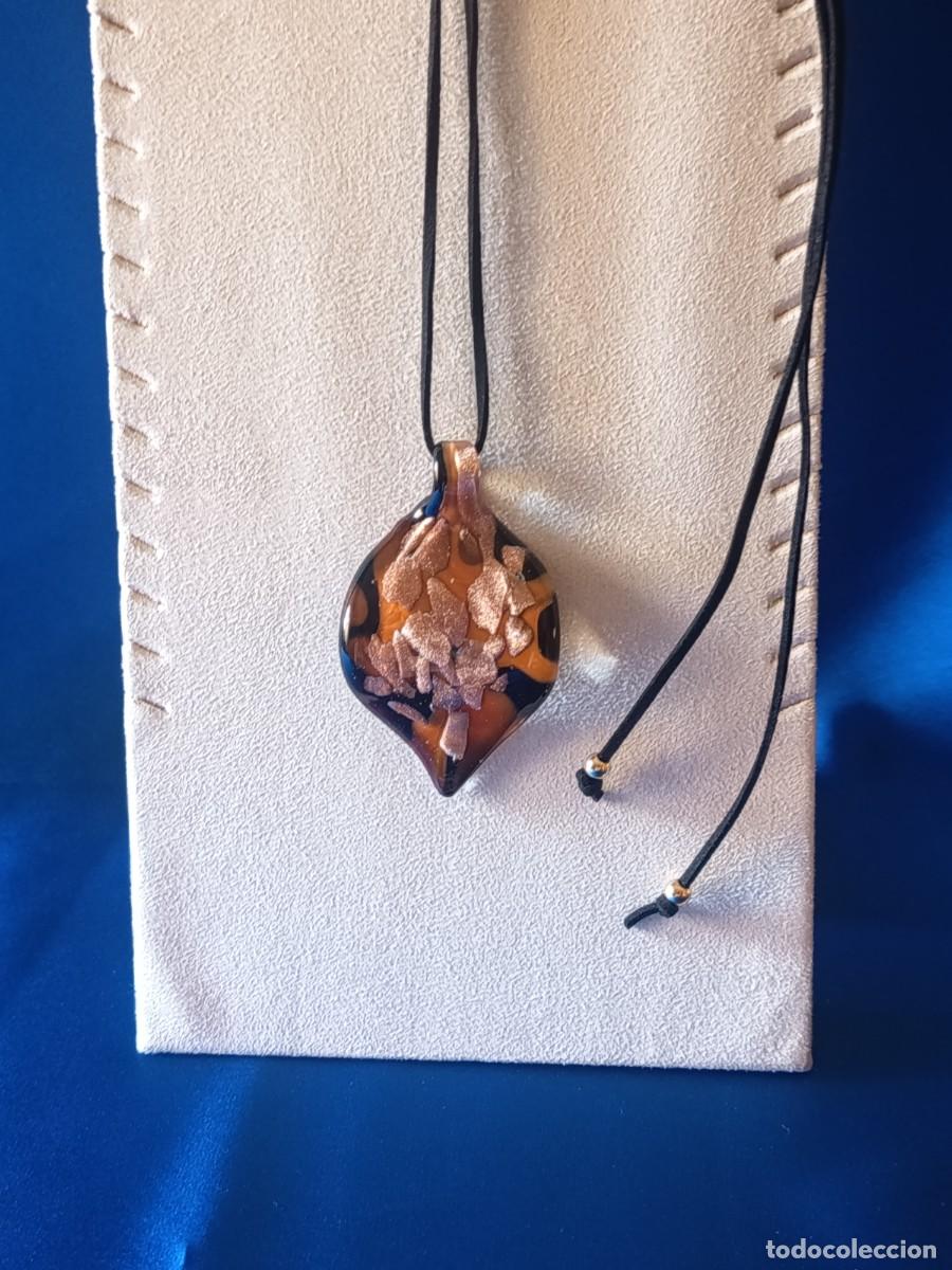 Joyeria: PRECIOSO COLGANTE DE CRISTAL DE MURANO