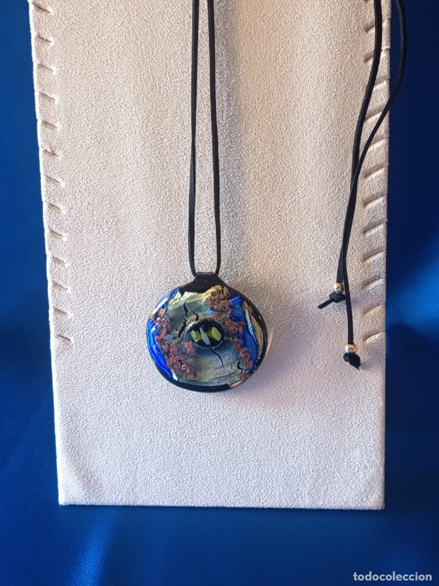 Joyeria: PRECIOSO COLGANTE DE CRISTAL DE MURANO