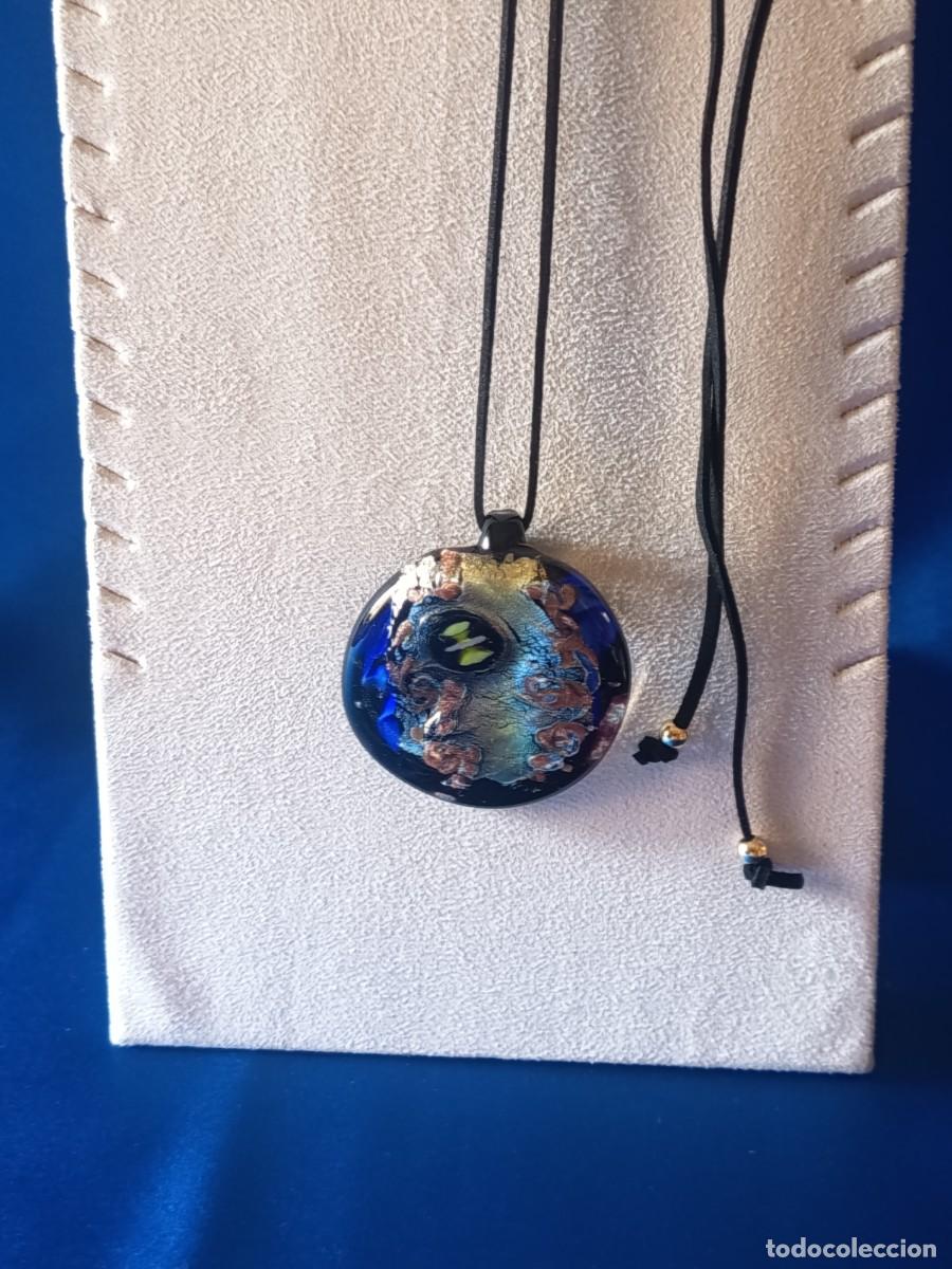 Jewelry: PRECIOSO COLGANTE DE CRISTAL DE MURANO