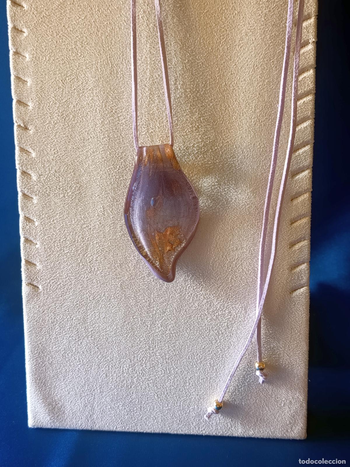 Joyeria: PRECIOSO COLGANTE DE CRISTAL DE MURANO