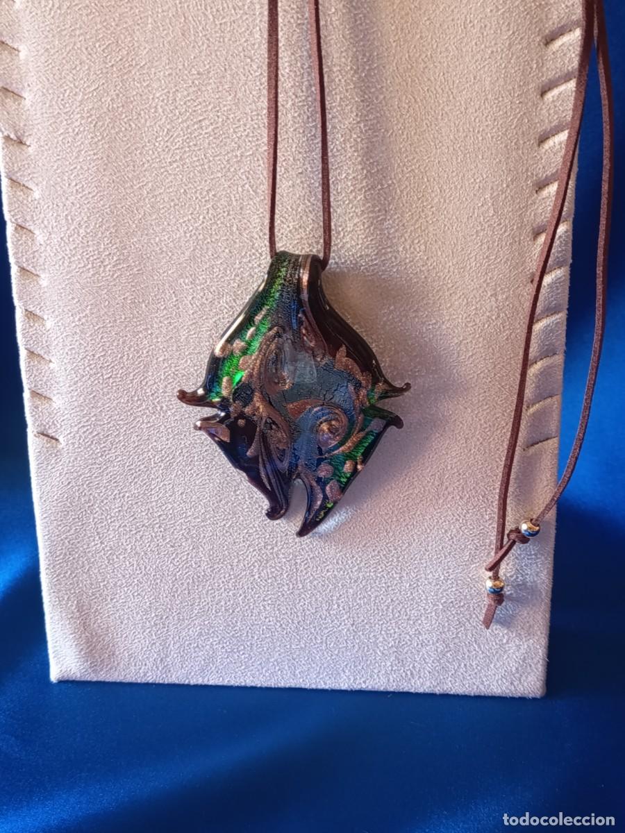 Joyeria: PRECIOSO COLGANTE DE CRISTAL DE MURANO