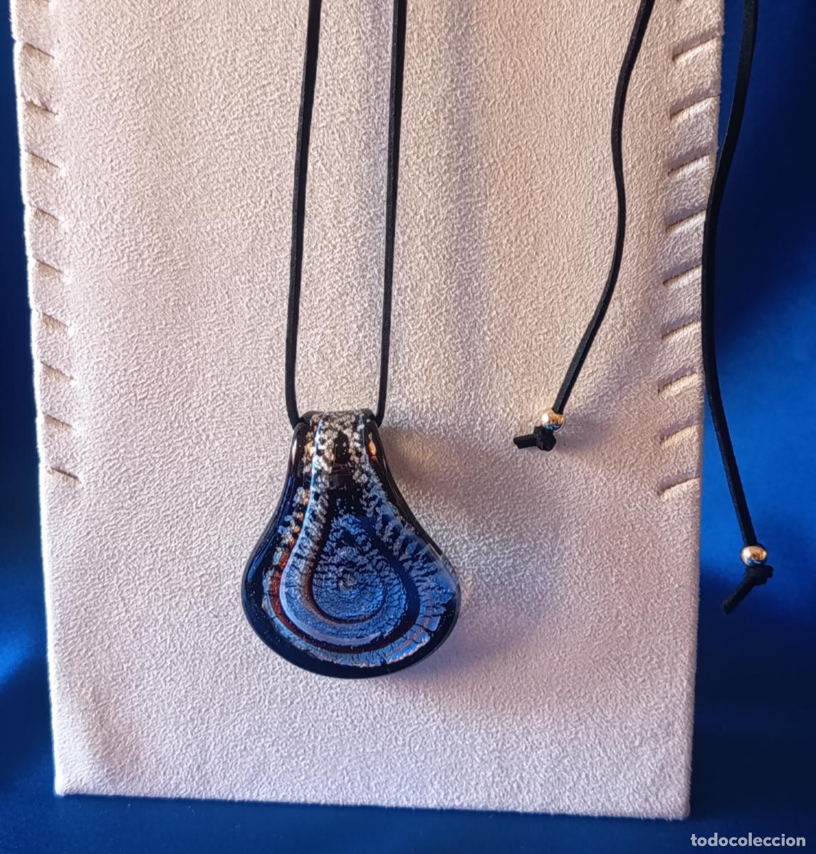 Jewelry: PRECIOSO COLGANTE DE CRISTAL DE MURANO