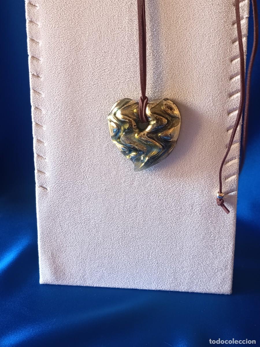 Joyeria: PRECIOSO COLGANTE DE CRISTAL DE MURANO