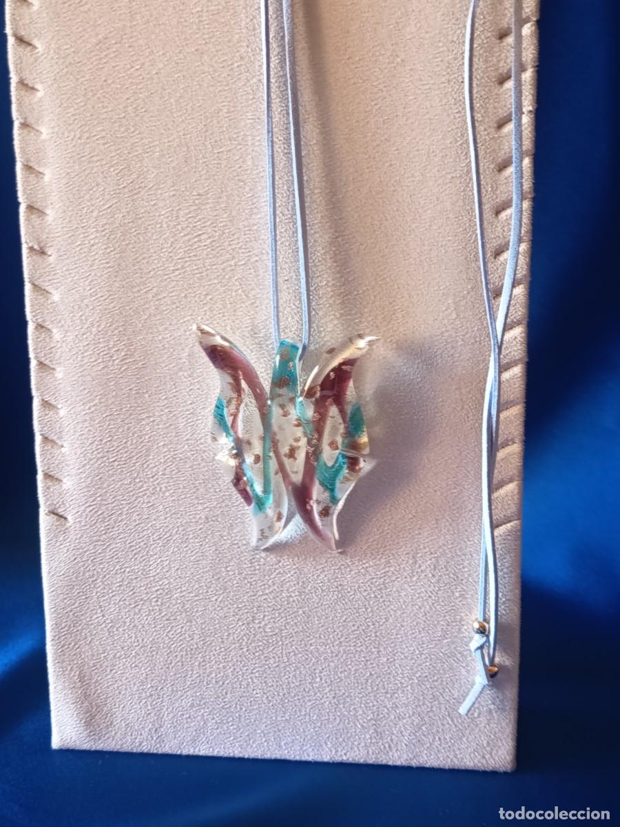 Joyeria: PRECIOSO COLGANTE DE CRISTAL DE MURANO