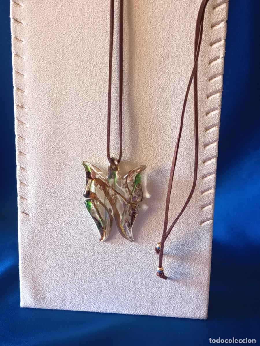 Joyeria: PRECIOSO COLGANTE DE CRISTAL DE MURANO