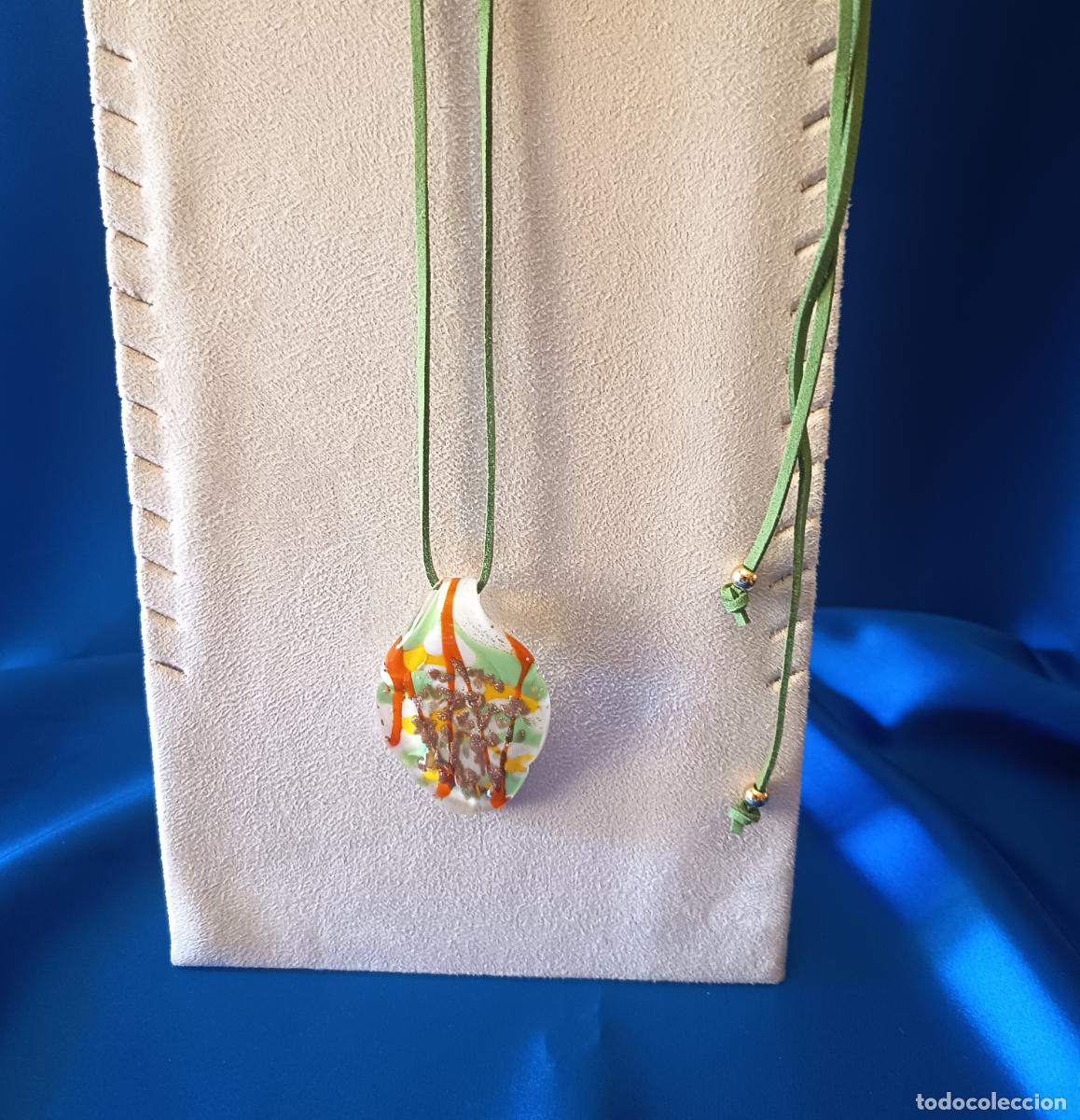 Joyeria: PRECIOSO COLGANTE DE CRISTAL DE MURANO
