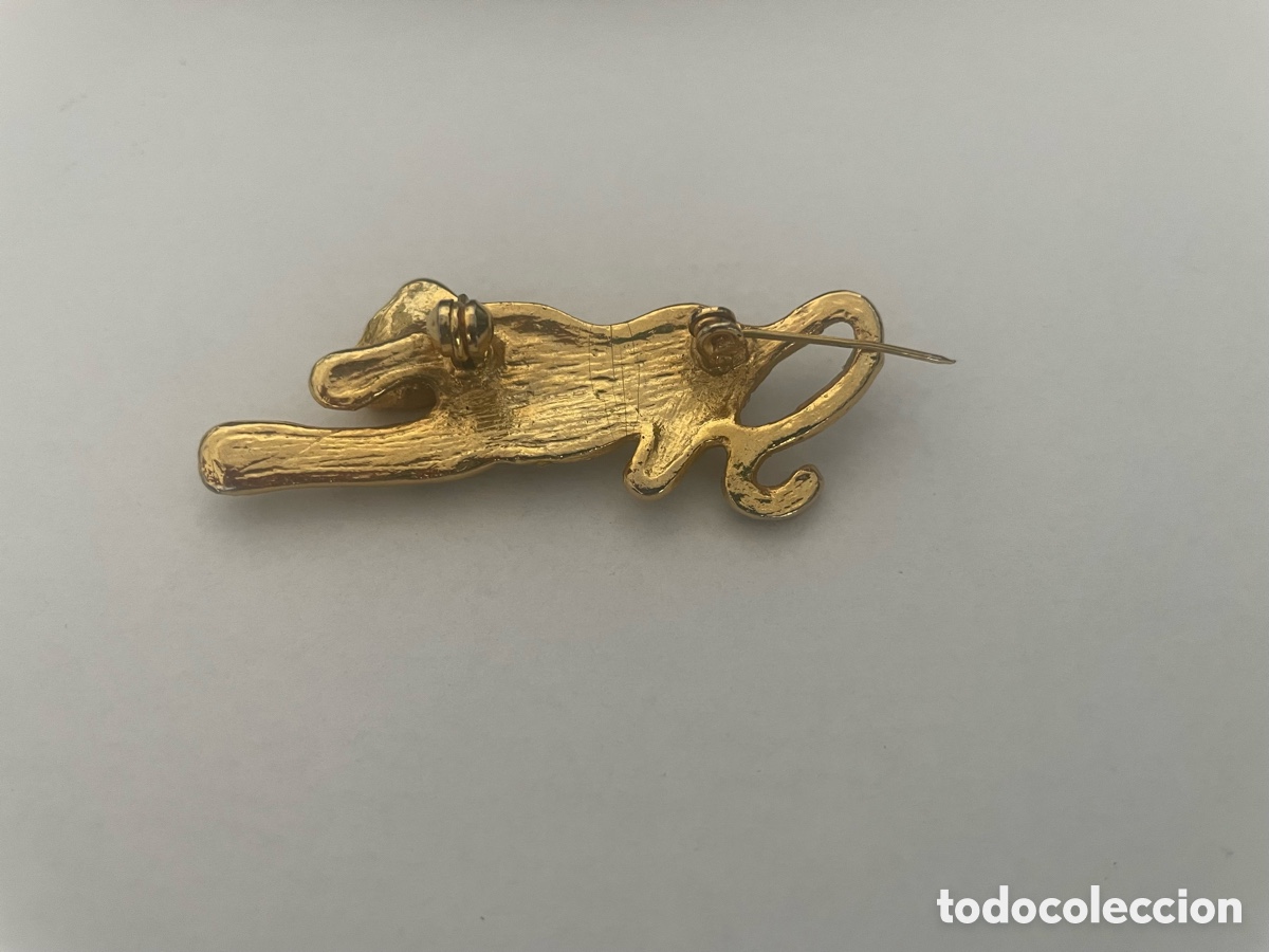 Joyeria: broche de leopardo incrustado de cristales - Foto 2