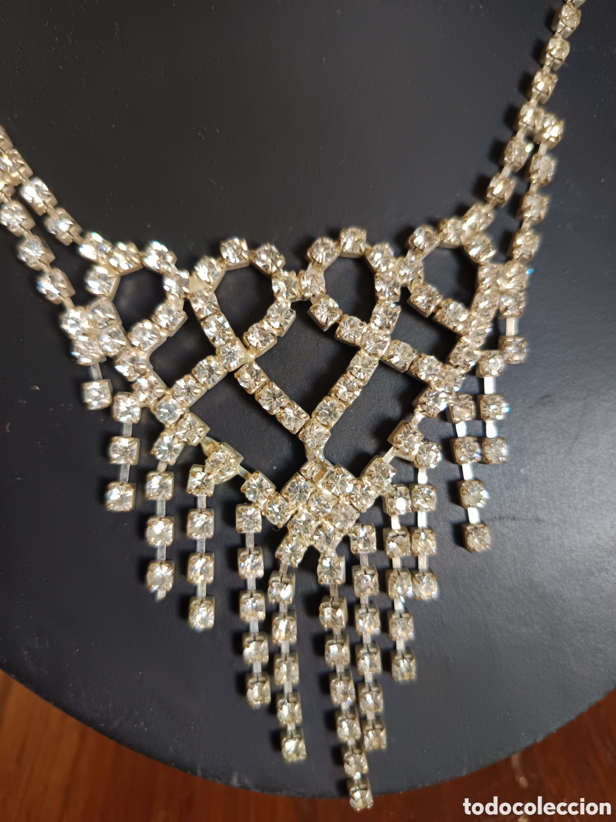Joyeria: Bello collar de Strass vintage - Foto 2