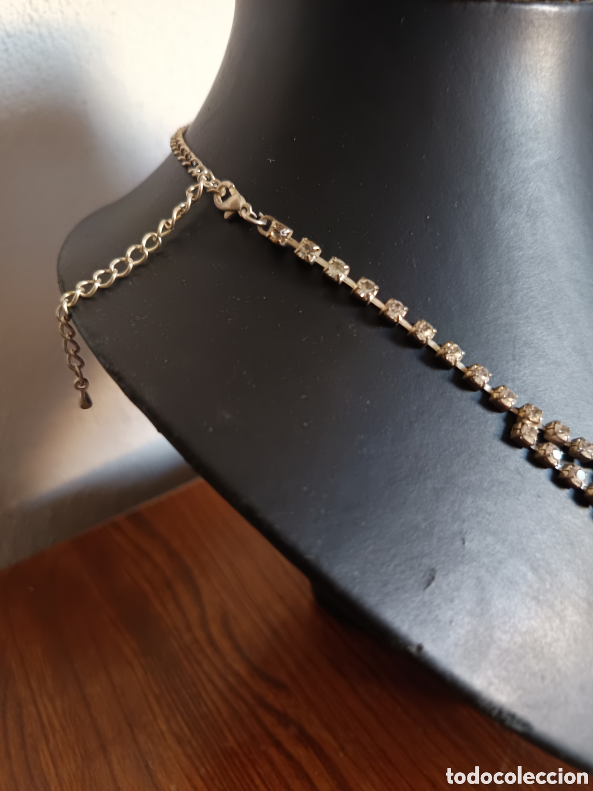Joyeria: Bello collar de Strass vintage - Foto 4