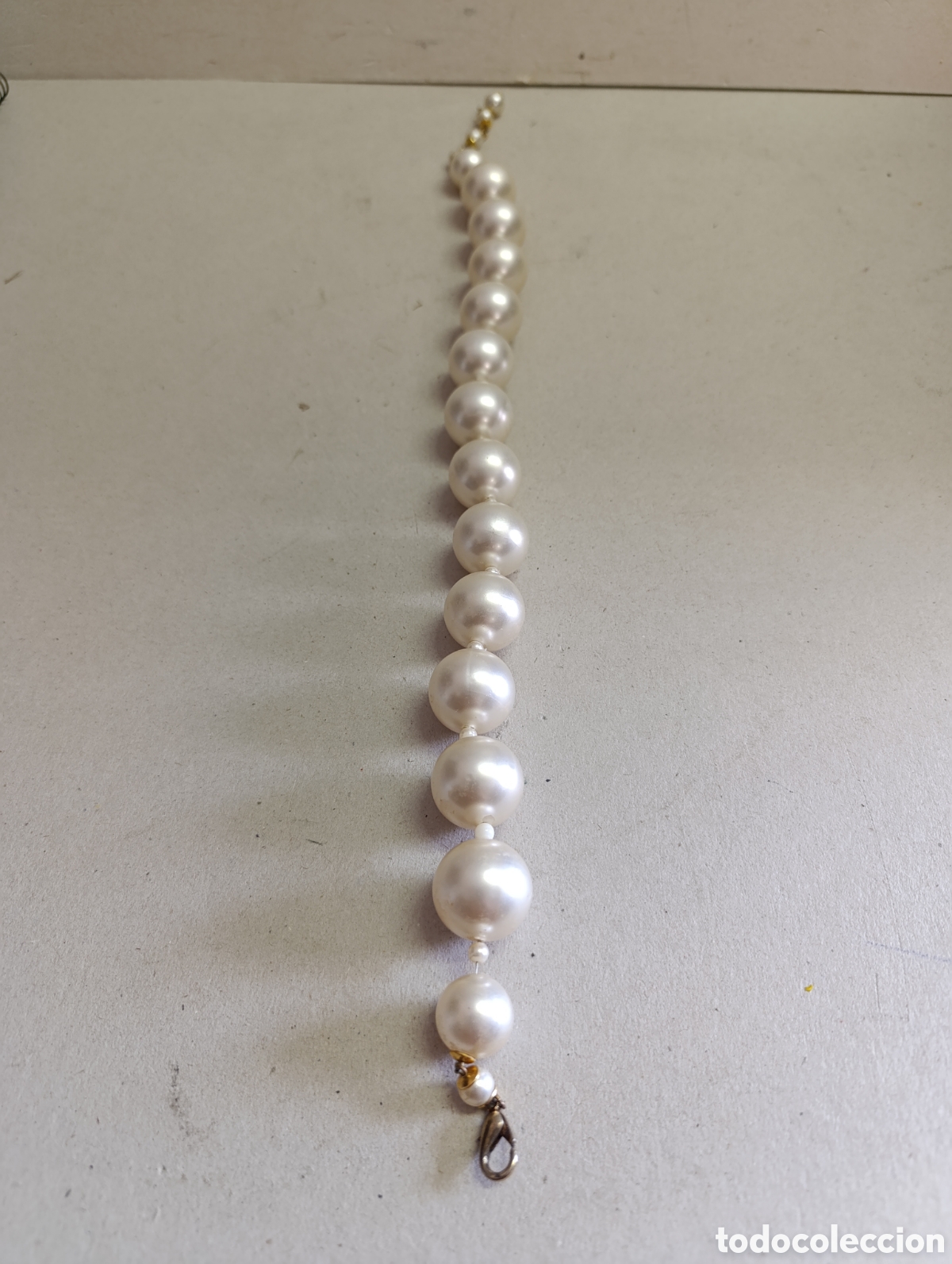 Joyeria: COLLAR DE BISUTERIA SIMIL PERLAS. GARGANTILLA. - Foto 3