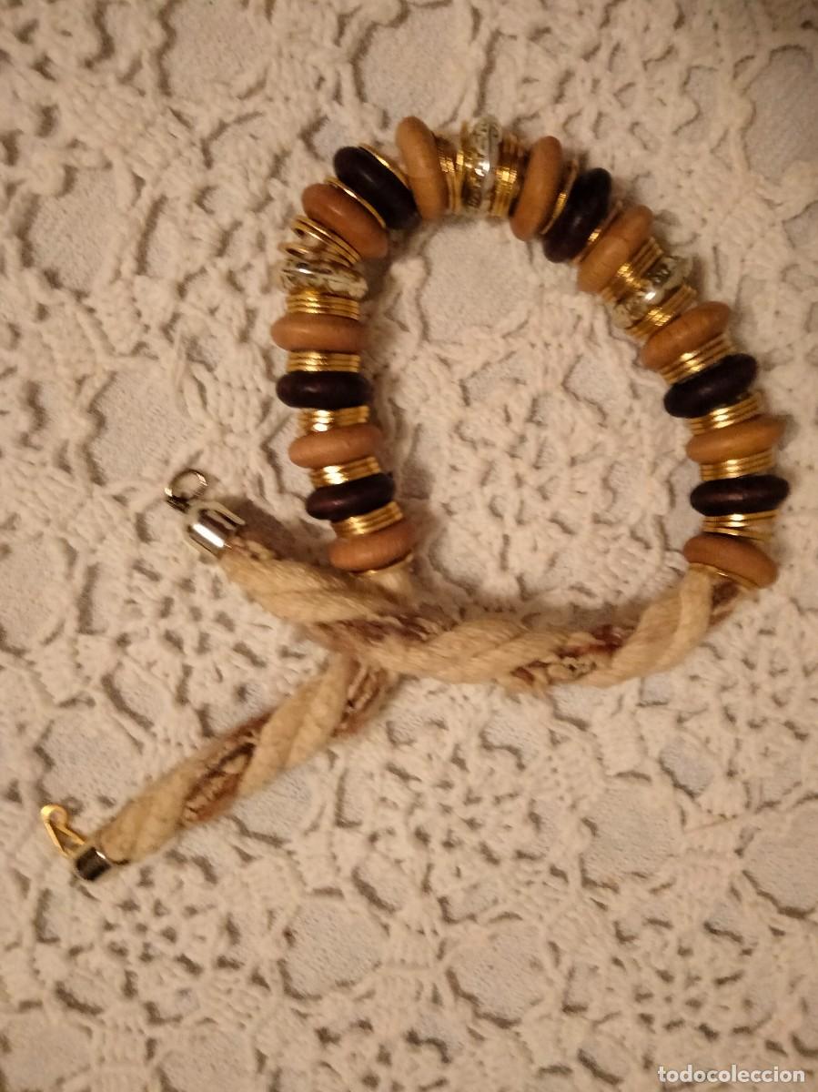Joyeria: Collar de cuentas y anillos vintage - Foto 3