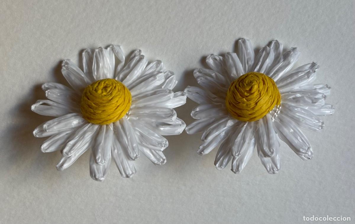 Joyeria: Pendientes de rafia de Margarita