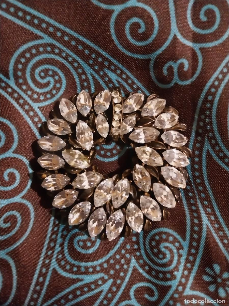 Joyeria: Broche vintage en forma de corona de laurel. - Foto 3