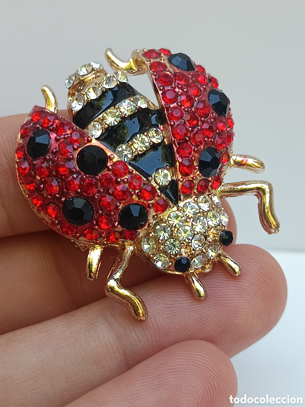Joyeria: Broche mariquita roja - Foto 2