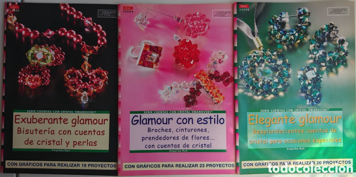 Joyeria: Lote de 9 libros de bisuter&iacute;a con Swarovski - Foto 6