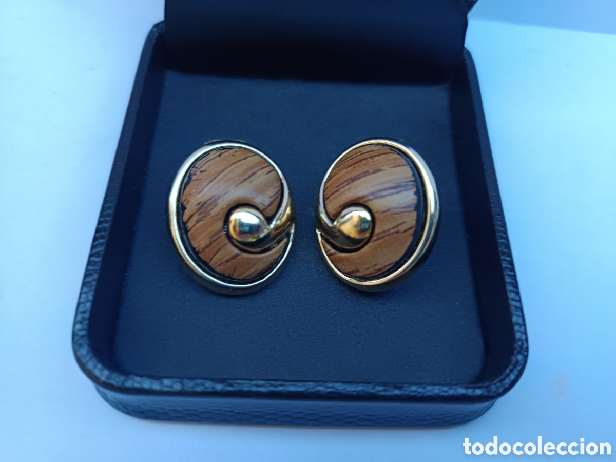 Joyeria: Pendientes vintage a&ntilde;os 90 de clip