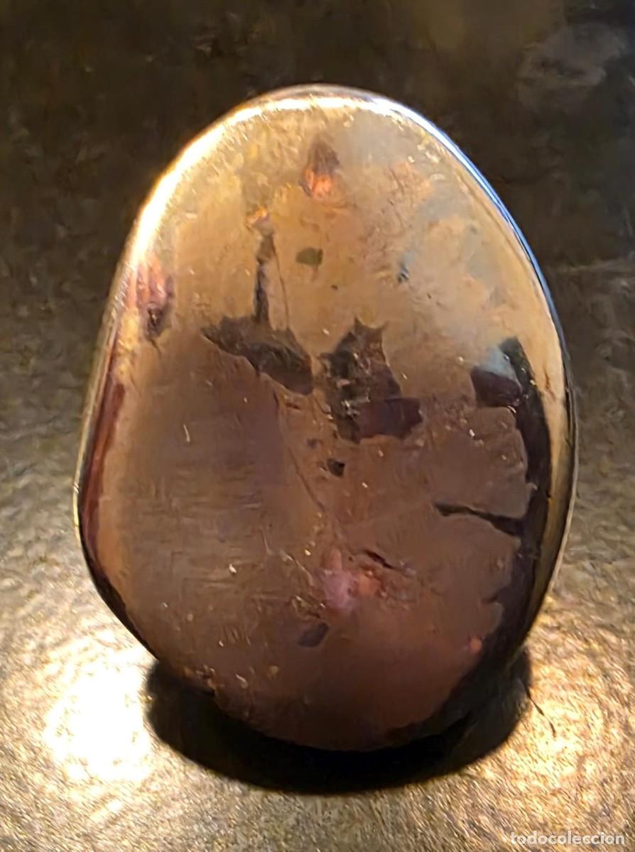 Joyeria: Anillo ajustable maxi ovalado de metal plateado envejecido &ndash; Dise&ntilde;o liso abombado estilo vintage