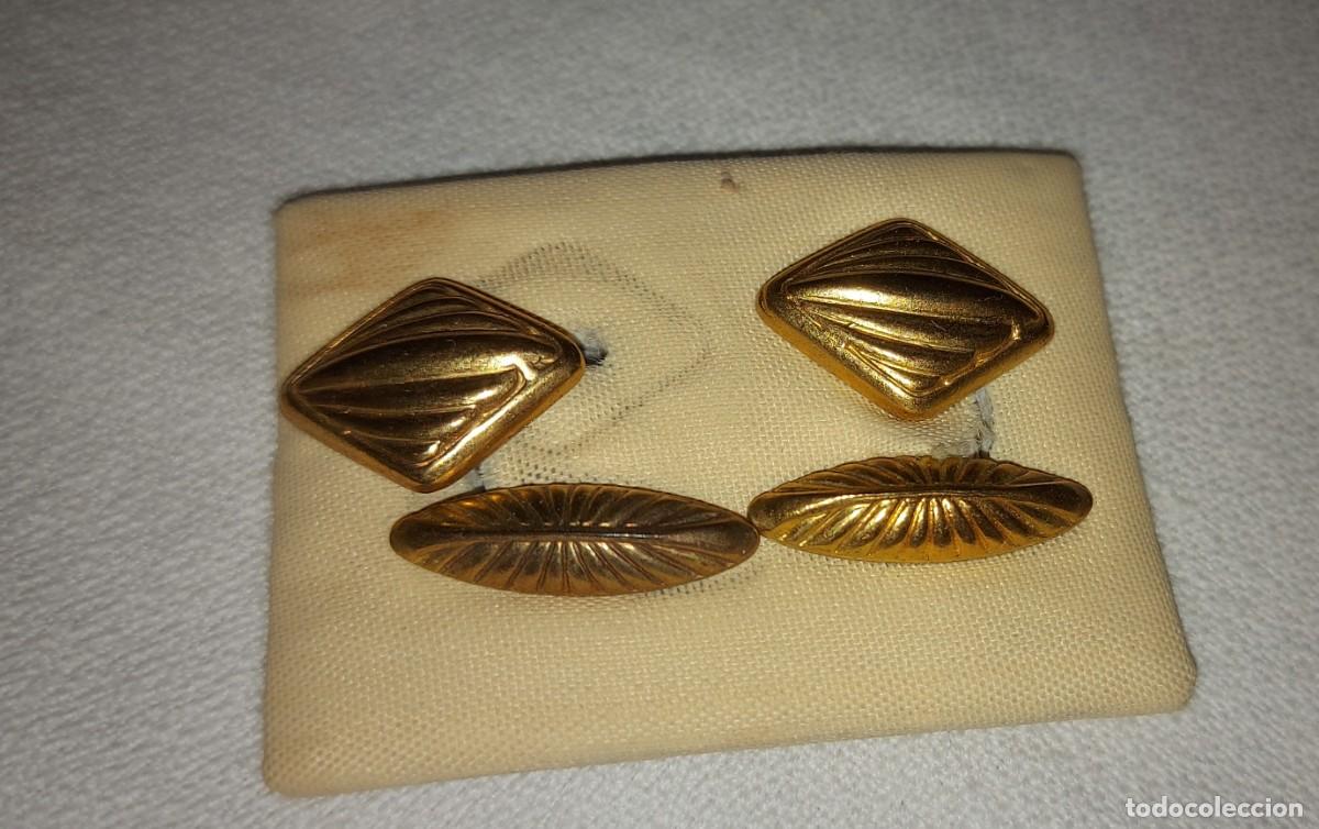 Joyeria: ANTIGUOS GEMELOS DE ESTILO RETRO, A&Ntilde;OS 80