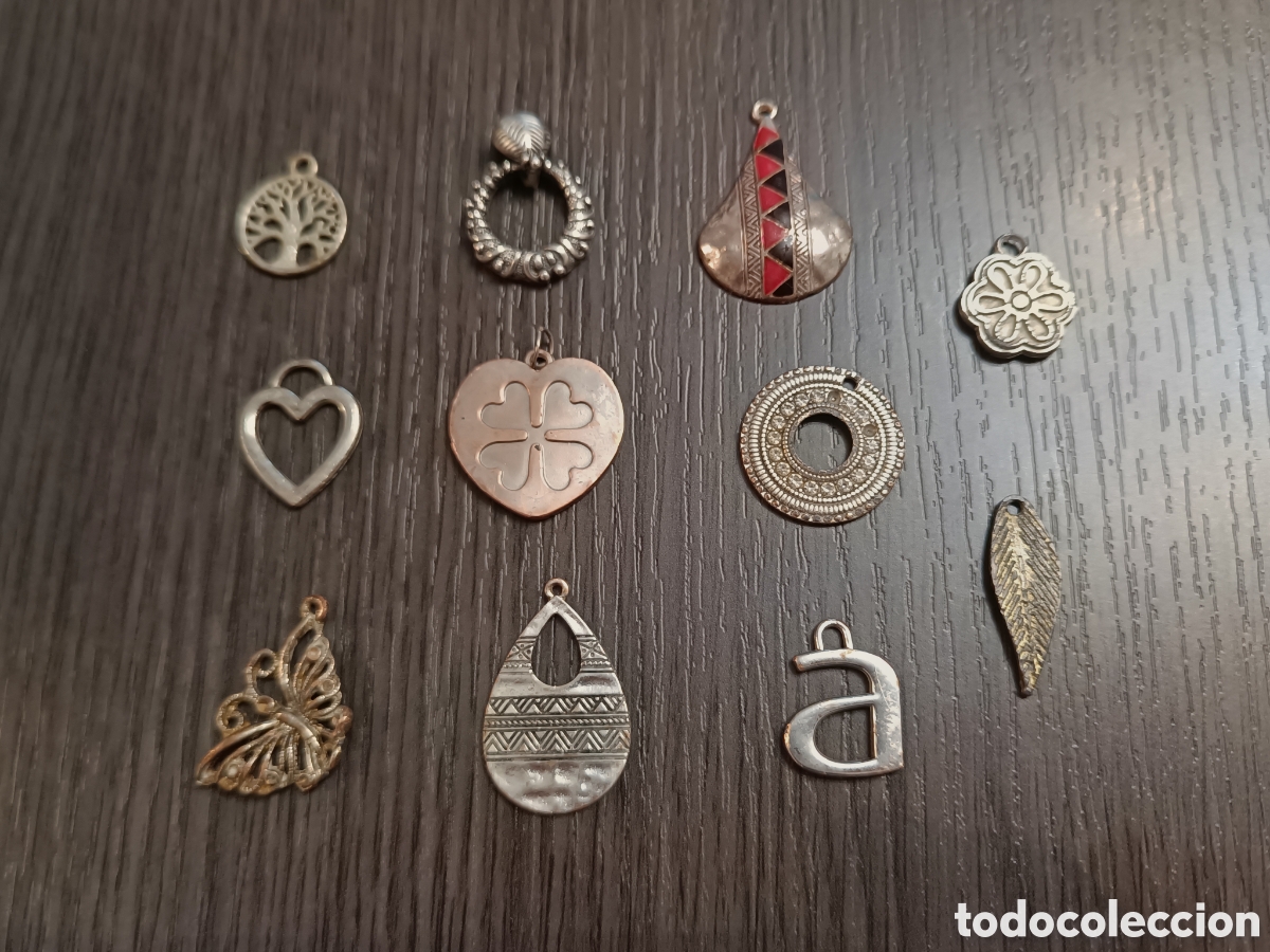 Schmuck: Lote Diversos Colgantes Medianos