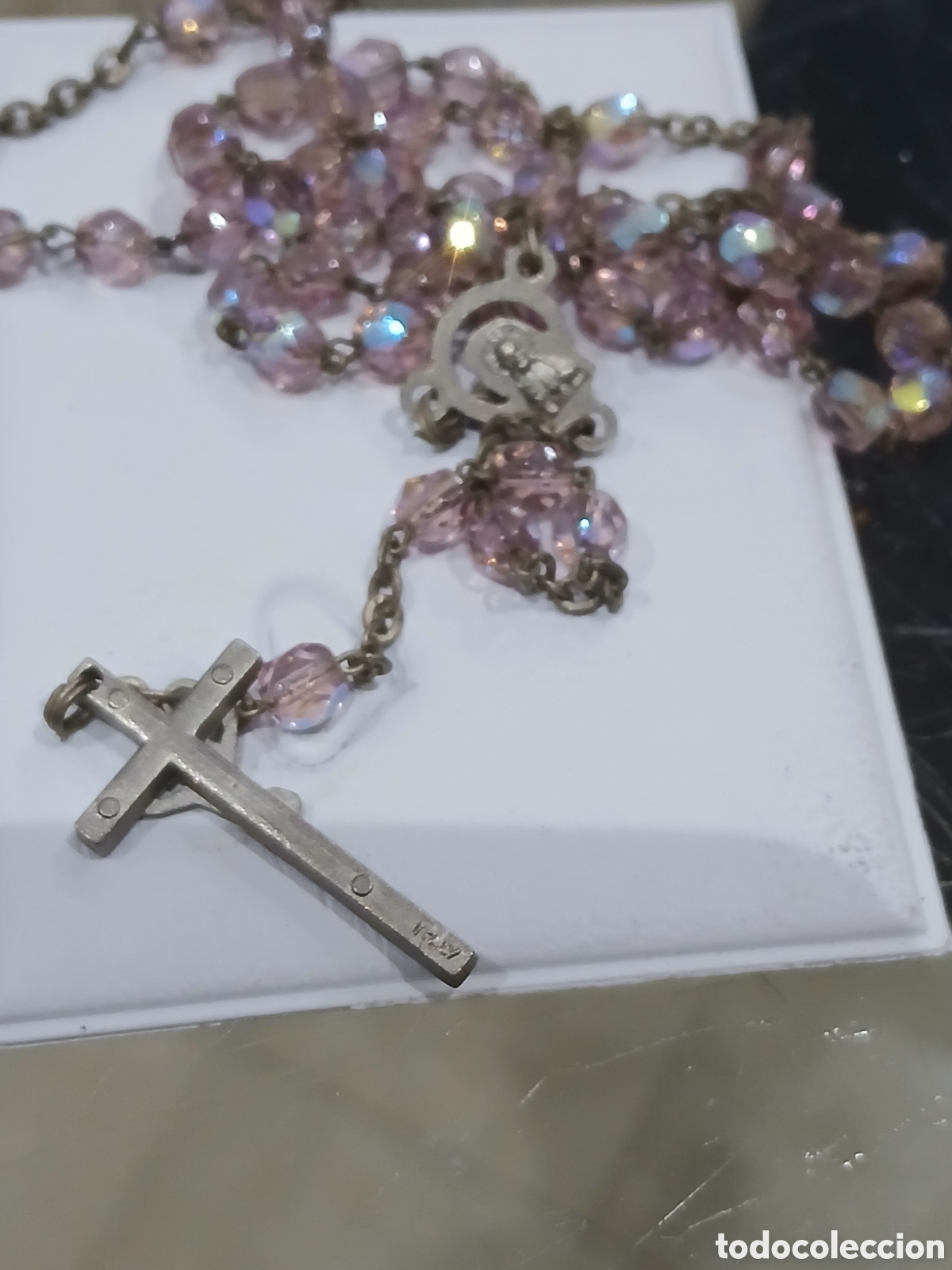 Joyeria: Rosario antiguo cristal - Foto 3