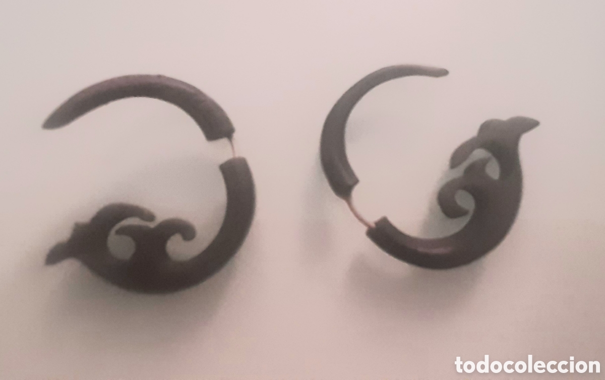 Joyeria: pendientes tribal falso dilatador
