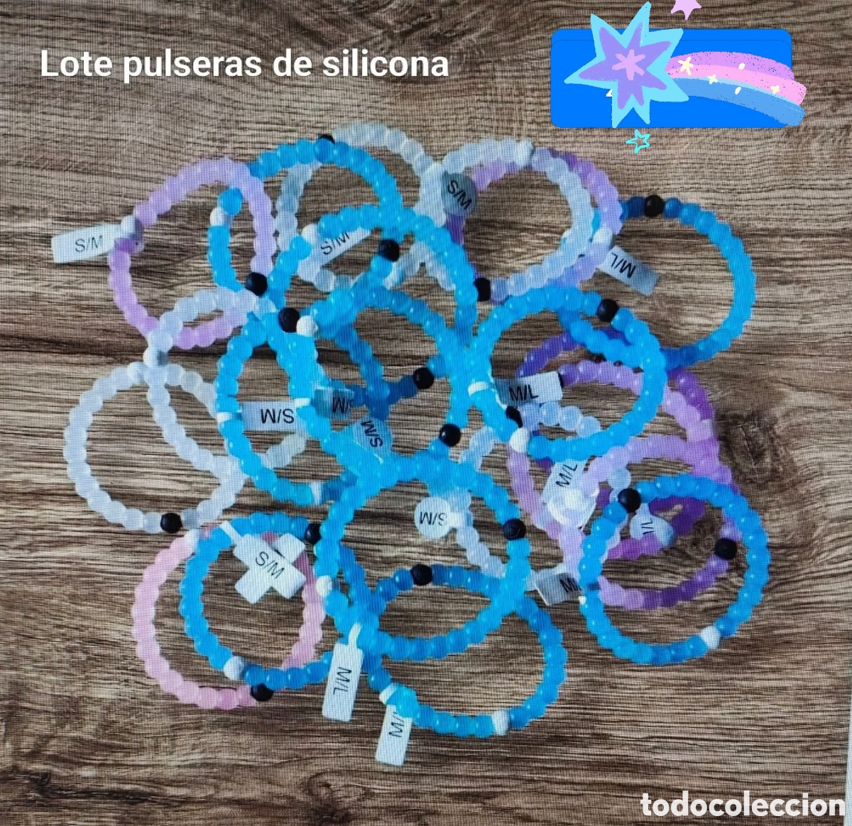 Joyeria: :::: AB48 - LOTE DE PULSERAS DE SILICONA