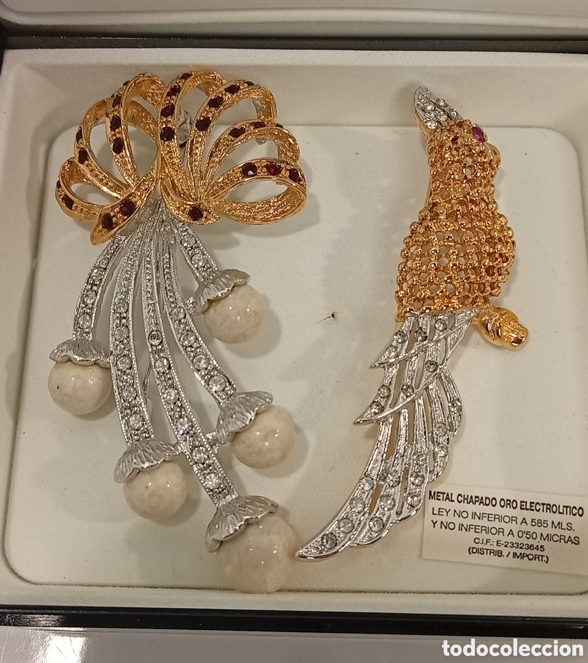 Joyeria: .BROCHE O ALFILER DE BISUTERIA DE ESTILO VINTAGE