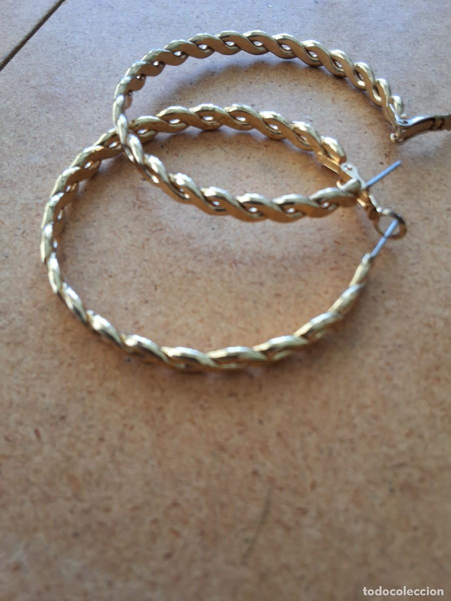 Joyeria: Pendientes aro trenzados (279-1) - Foto 2