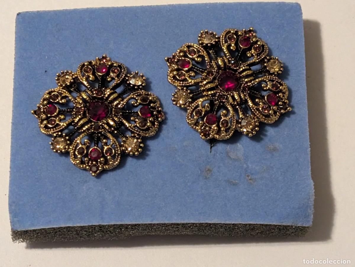 Joyeria: Pendientes Clip Avon Estilo Victoriano A&ntilde;os 80