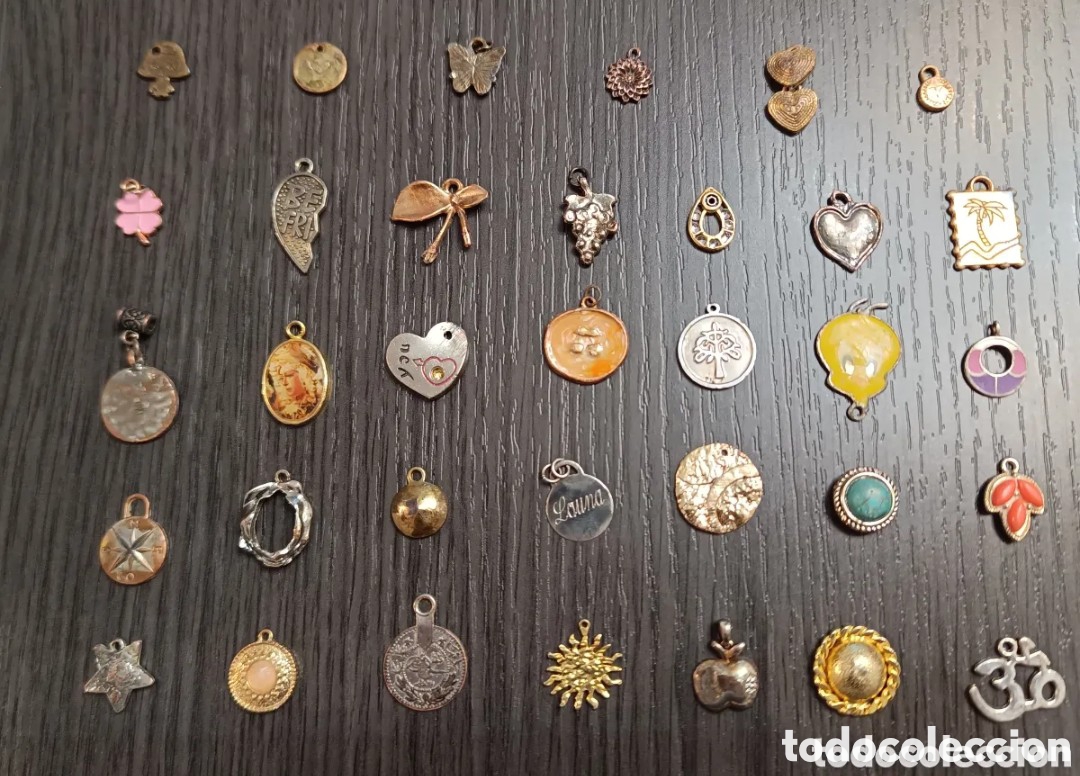 Joyeria: Gran Lote Antiguos Colgantes Peque&ntilde;os
