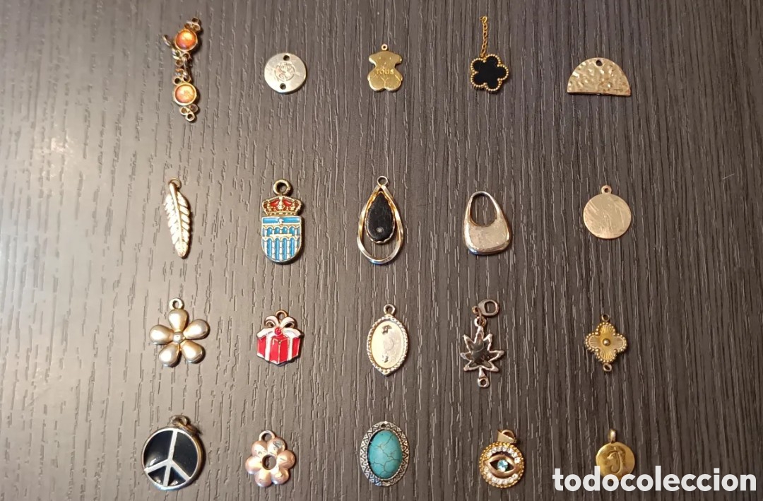 Joyeria: Lote Antiguos Colgantes Peque&ntilde;os