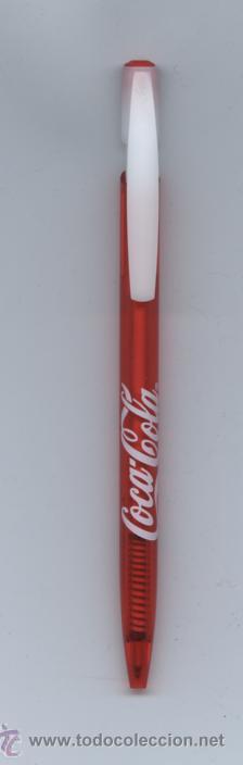 Bol&iacute;grafos antiguos: BOLIGRAFO PUBLICIDAD COCA-COLA