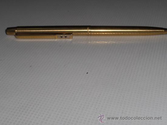 Bol&iacute;grafos antiguos: Boligrafo dorado - PAPPER MATE-