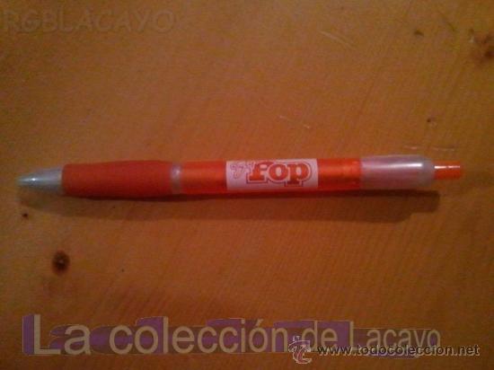 Bol&iacute;grafos antiguos: BOLIGRAFO DE LA DESAPARECIDA REVISTA SUPER POP