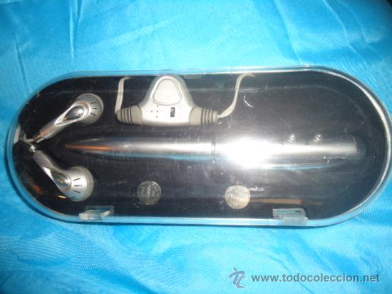 Old Ballpoint Pens: BOLIGRAFO CON RADIO, CASCOS, ORIGINAL EN ESTUCHE
