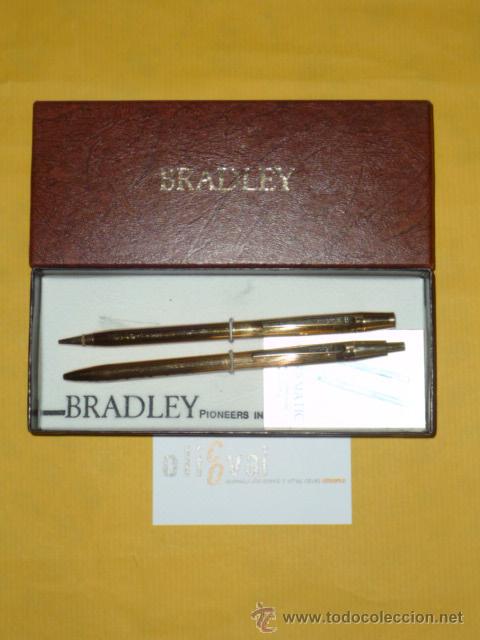 Bol&iacute;grafos antiguos: Boligrafo lapicero astramatic bradley -new york .usa estuche original