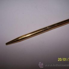 Bolígrafos antiguos: SHEAFFER GOLD ELECTROPLATED. Lote 30217178