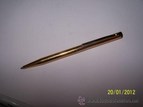 Bol&iacute;grafos antiguos: SHEAFFER GOLD ELECTROPLATED - Foto 3