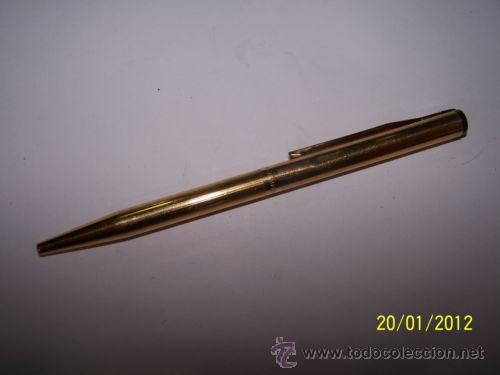 Bol&iacute;grafos antiguos: SHEAFFER GOLD ELECTROPLATED - Foto 4