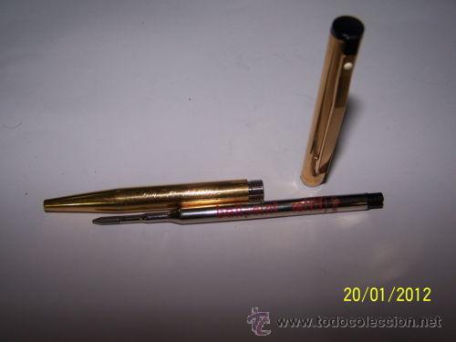 Bol&iacute;grafos antiguos: SHEAFFER GOLD ELECTROPLATED - Foto 5