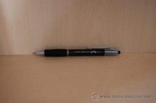 Bol&iacute;grafos antiguos: BOLIGRAFO PUBLICITARIO - PUBLICDAD 8 CONSELL GENERAL DELS JOVES ANDORRA 2010