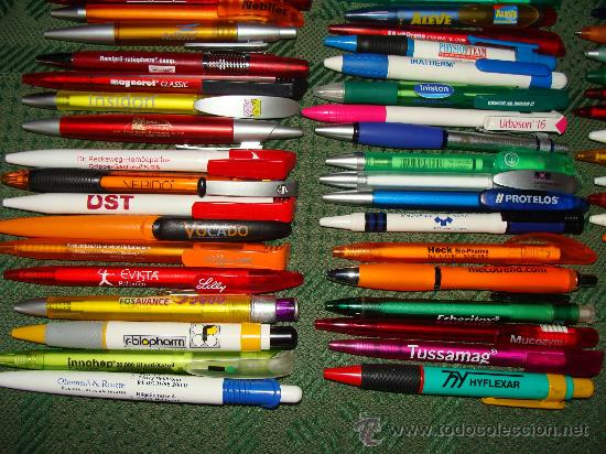 3 bolígrafos publicidad laboratorio farmacia - - Buy Antique ballpoint pens  on todocoleccion