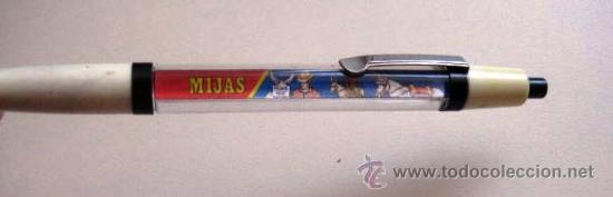 Bol&iacute;grafos antiguos: BOLIGRAFO DE COLECCION. PUBLICITARIO DE MIJAS A&Ntilde;OS 90. ENVIO GRATIS&iexcl;&iexcl;&iexcl;