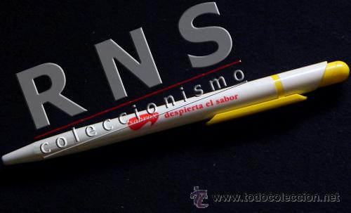 Bol&iacute;grafos antiguos: BOL&Iacute;GRAFO PUBLICITARIO - SABROX - PUBLICIDAD - BOLI - M&Aacute;S BOL&Iacute;GRAFOS PUBLICITARIOS EN VENTA