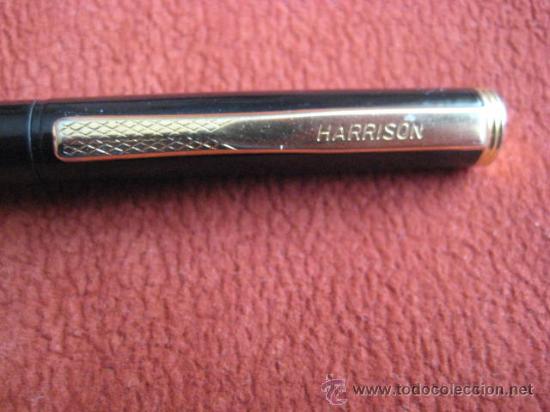 Bol&iacute;grafos antiguos: PLUMA ESTILOGRAFICA HARRISON. ENVIO GRATIS&iexcl;&iexcl;&iexcl; - Foto 2