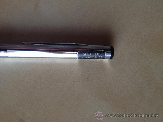 Bol&iacute;grafos antiguos: BOLIGRAFO SHEAFFER TRZ MODEL 30 MEDIUM - Foto 2