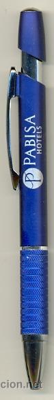 Bol&iacute;grafos antiguos: 23-876. Boligrafo Publicitario. Pabisa Hotels